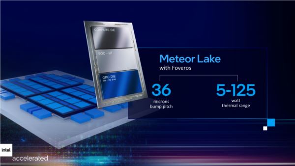 Intel показала 7-нм кристаллы процессоров Meteor Lake