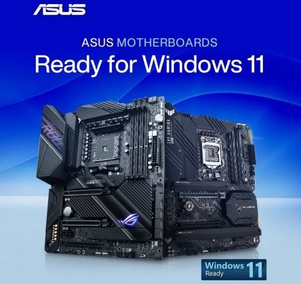 Материнские платы ASUS стали получать новые BIOS с активированным TPM для беспроблемной установки Windows 11