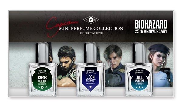 Capcom выпустил персональные парфюмы героев из Resident Evil 