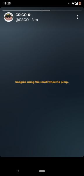 Разработчики CS:GO потроллили фанатов: «Представьте себе прыжки с биндом на колесико мыши»