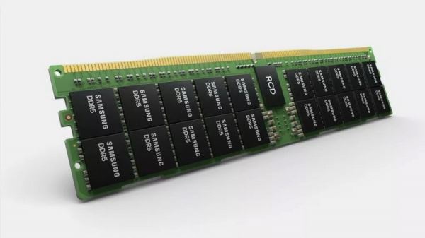 Samsung объявила о разработке 24-гигабитных чипов DDR5 — они позволят создавать модули памяти на 768 Гбайт